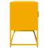 Mueble para TV acero laminado en frío amarillo 100,5x39x60,5