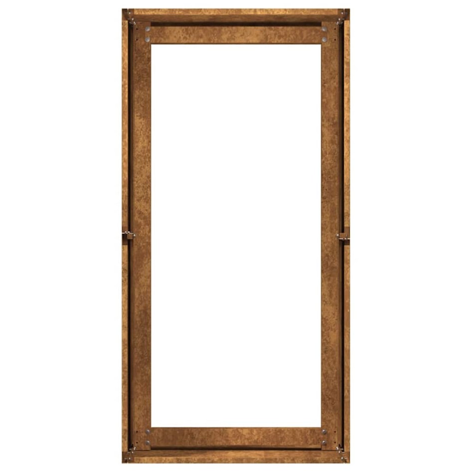 Jardinera oxidada 40x80x40 cm acero