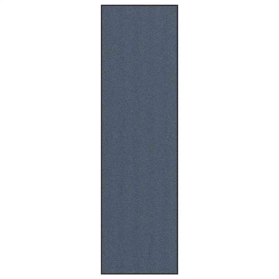 Felpudo azul 115x400