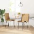 Sillas de comedor 2 unidades terciopelo