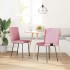 Sillas de comedor 2 unidades terciopelo
