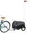 Remolque para bicicleta hierro negro 30