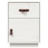 Mesita de noche madera maciza de pino blanco 40x34x55