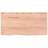 Tablero mesa madera roble tratada marrón claro 80x40x(2-6)