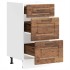 Mueble bajo de cocina porto madera vieja madera