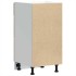 Mueble bajo de cocina porto madera vieja madera