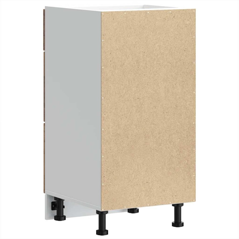 Mueble bajo de cocina porto madera vieja madera