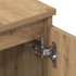 Mueble de TV madera de ingeniería roble artisan 140x40x36