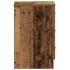 Mesita de noche madera contrachapada madera vieja 38x35x55