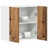 Armario de pared de cocina de madera vieja 60x31x60