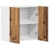 Armario de pared de cocina de madera vieja 60x31x60