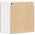 Armario de pared de cocina de madera vieja 60x31x60