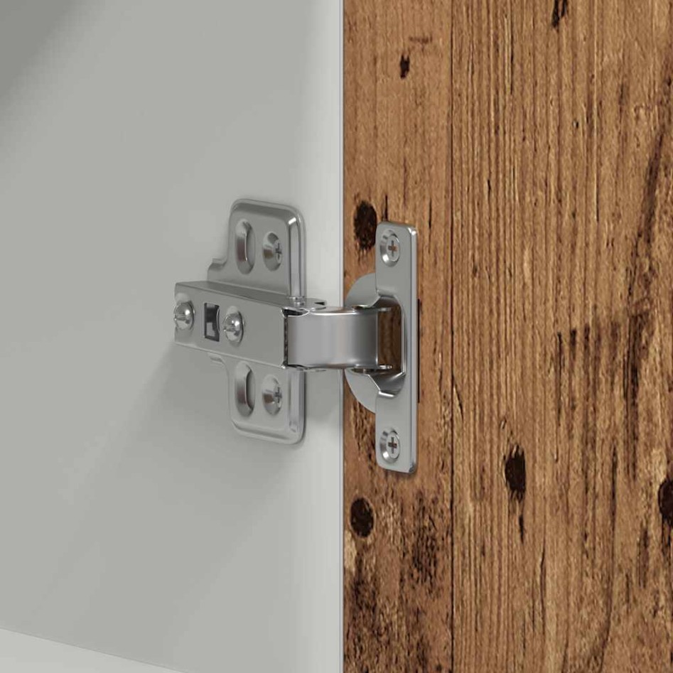 Armario de pared de cocina de madera vieja 60x31x60