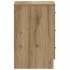 Mesita de noche madera de ingeniería roble artisian 38x35x55
