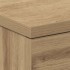 Mesita de noche madera de ingeniería roble artisian 38x35x55