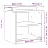 Banco de recibidor SANDNES madera maciza de pino 45x40x50
