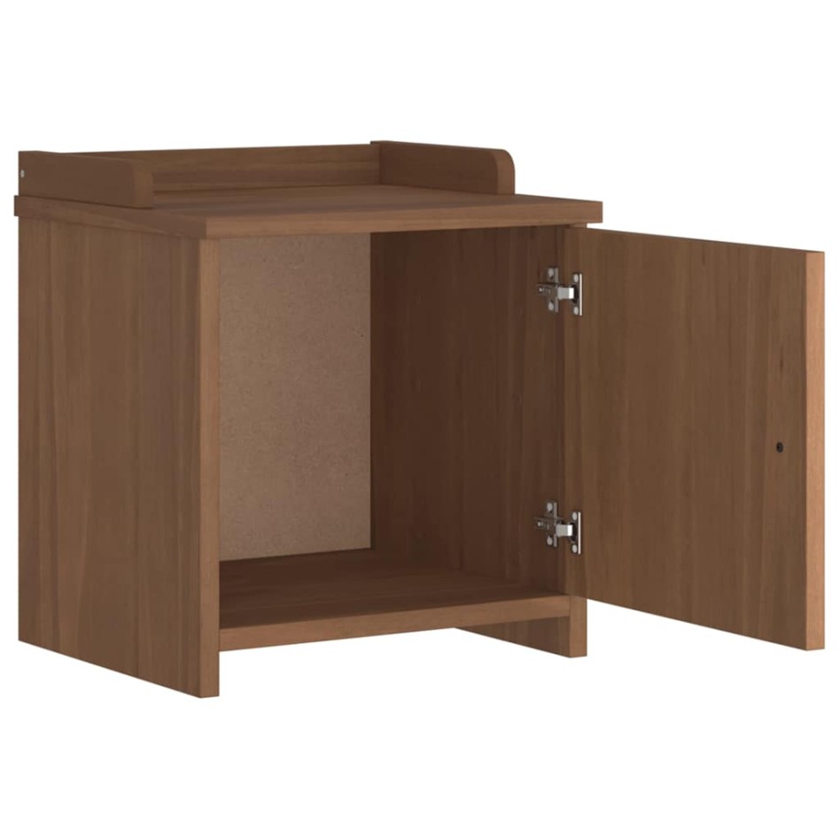 Banco de recibidor SANDNES madera maciza de pino 45x40x50