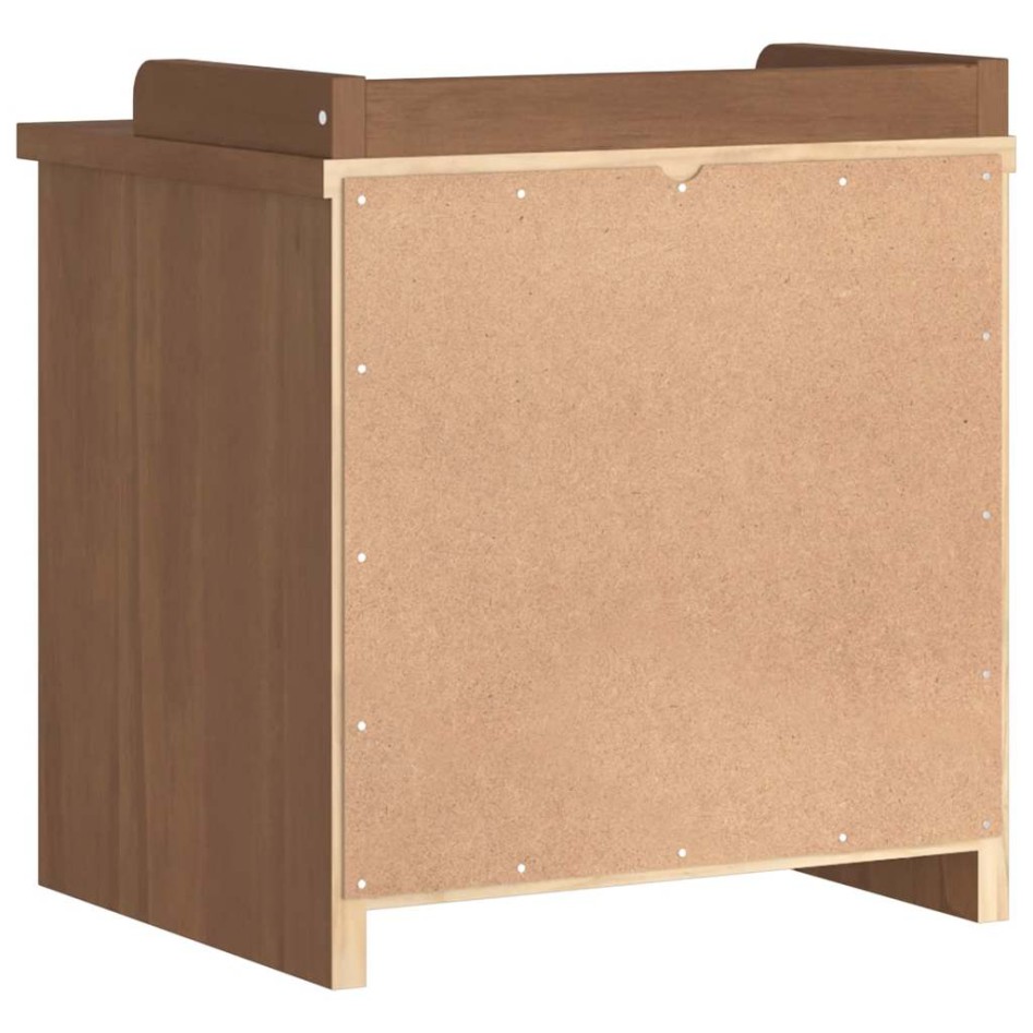 Banco de recibidor SANDNES madera maciza de pino 45x40x50