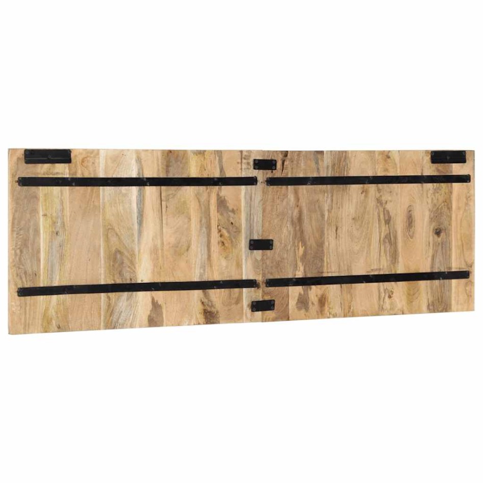 Cabecero de cama 160 cm madera maciza de mango