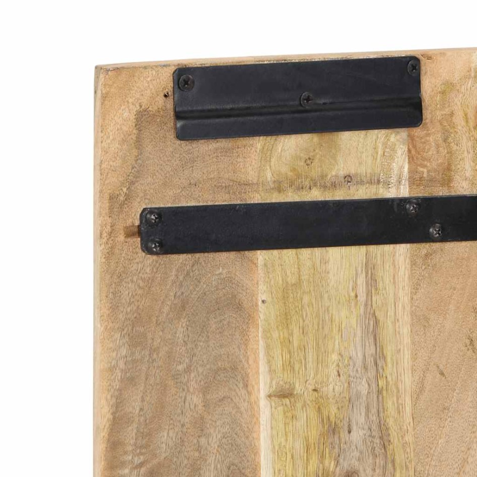 Cabecero de cama 160 cm madera maciza de mango