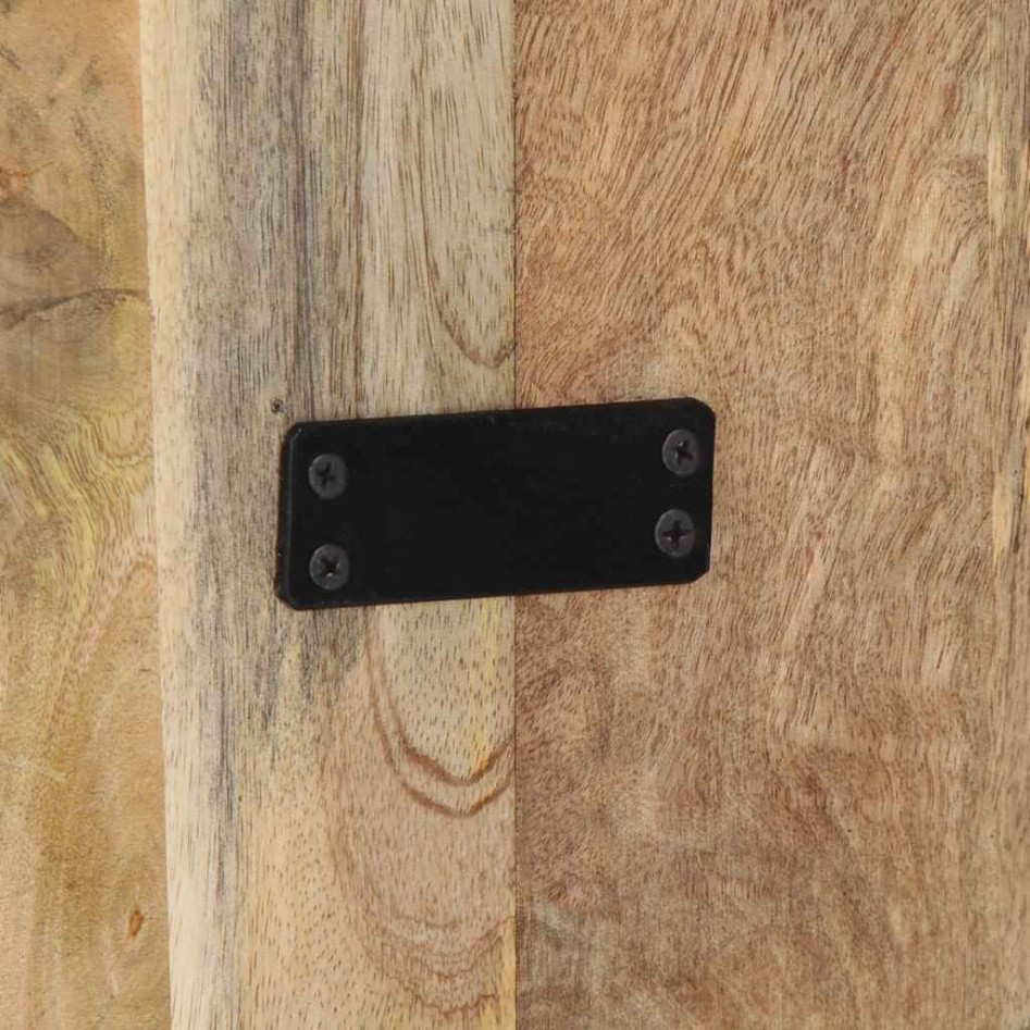 Cabecero de cama 160 cm madera maciza de mango