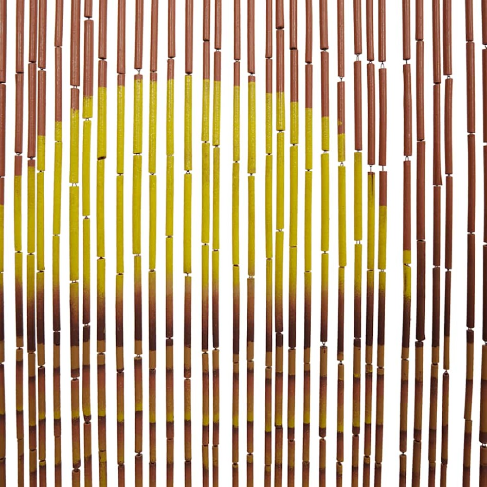 Cortina para puerta insectos estampado palmeras 100x220cm