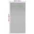Cortina para puerta insectos estampado palmeras 100x220cm