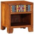 Mesita de noche 40x35x45 cm madera maciza de