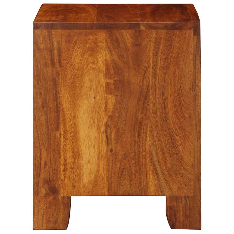 Mesita de noche 40x35x45 cm madera maciza de