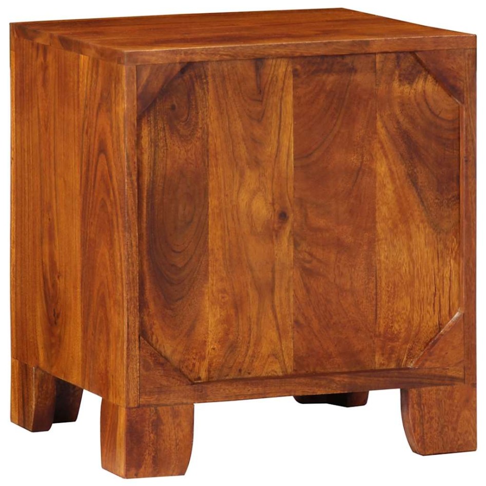 Mesita de noche 40x35x45 cm madera maciza de