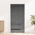 Cortina para puerta insectos gris claro 100x220cm