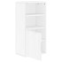 Mueble auxiliar ODDA blanco 40x24x79 cm madera maciza de