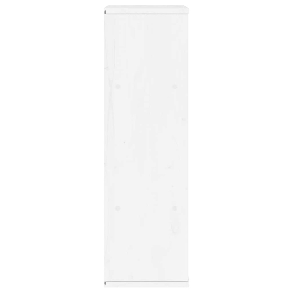 Mueble auxiliar con cajones ODDA blanco 40x24x79 cm madera