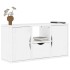 Mueble para TV con cajón ODDA blanco 79x24x40 cm madera