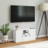 Mueble para TV con cajón ODDA blanco 79x24x40 cm madera