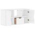Mueble para TV con cajón ODDA blanco 79x24x40 cm madera