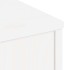 Mueble para TV con cajón ODDA blanco 79x24x40 cm madera