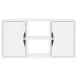 Mueble de TV ODDA madera maciza de pino blanco 79x24x40