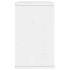 Mueble de TV ODDA madera maciza de pino blanco 79x24x40