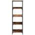 Estantería de madera ingeniería madera envejecida 50x33x153