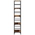 Estantería de madera ingeniería madera envejecida 50x33x153