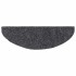 Alfombrilla autoadhesiva escalera 30 uds gris oscuro 65x21x4