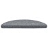 Alfombrilla autoadhesiva escalera 30 uds gris claro 56x17x3