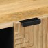 Mueble de TV madera maciza mango marrón 80x31,5x46