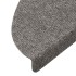 Alfombrilla autoadhesiva escalera 30 uds gris 56x17x3