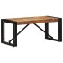 Mesa de centro 80x40x35 cm madera maciza de mango