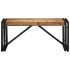 Mesa de centro 80x40x35 cm madera maciza de mango