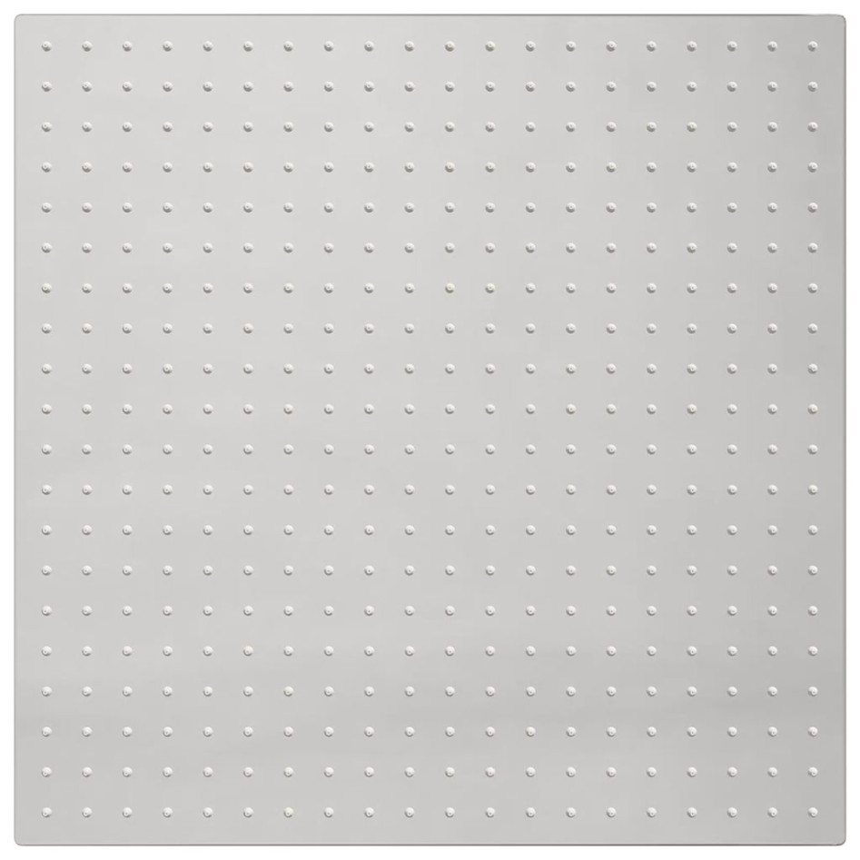 Cabezal de ducha cuadrado efecto lluvia acero inox 304 50x50