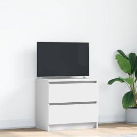 Mueble para TV madera contrachapada blanco 60x35x54