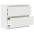 Mueble para TV madera contrachapada blanco 60x35x54